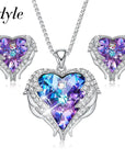 Heart Crystal Necklace