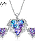 Heart Crystal Necklace