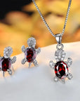 Turtle Tranquility Necklace Earring Set