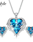 Heart Crystal Necklace
