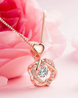 Elegant Pulse Heart Necklace