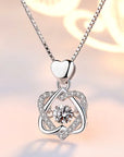 Elegant Pulse Heart Necklace