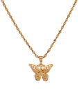 Kiona Gold Butterfly Necklace