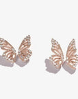 Glimmering Butterfly Wing Studs