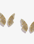 Glimmering Butterfly Wing Studs