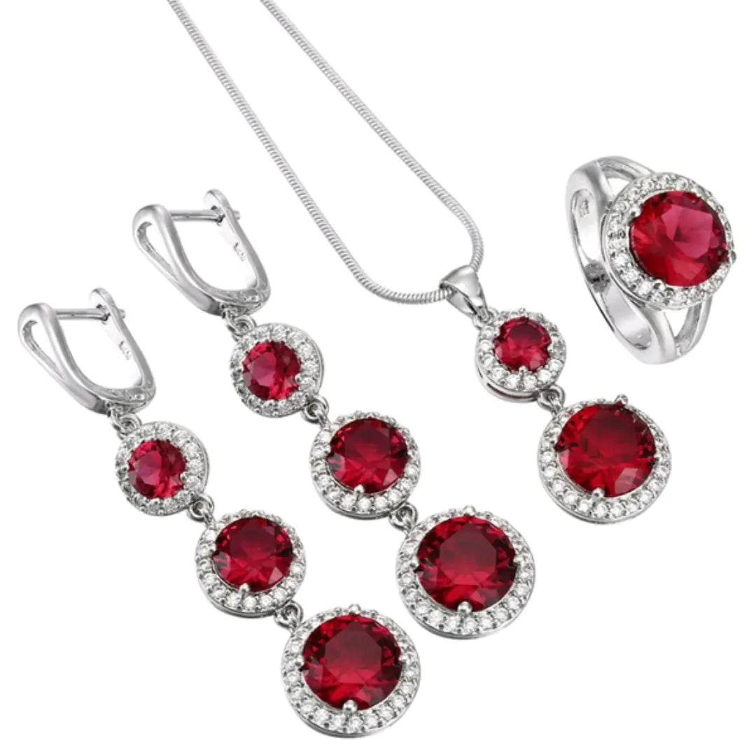 Bridal Jewelry Set - Three-Piece Collection