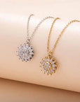 Sunflower Spin Necklace