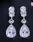 Crystal Bridal Drop Earrings