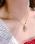 Seraphic Shine Diamond Necklace