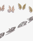 Glimmering Butterfly Wing Studs
