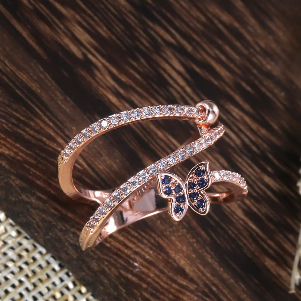 Butterfly Dreamscape Ring