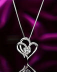 Eclipsed Heart Necklace