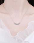 Noble Spark Moissanite Necklace